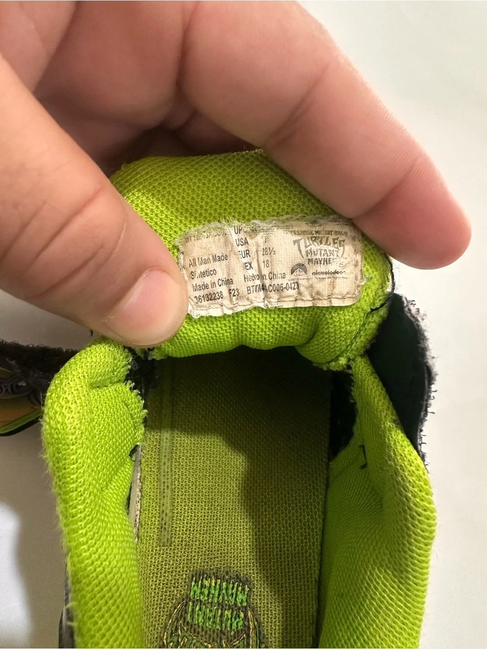 Nickelodeon kids sneakers